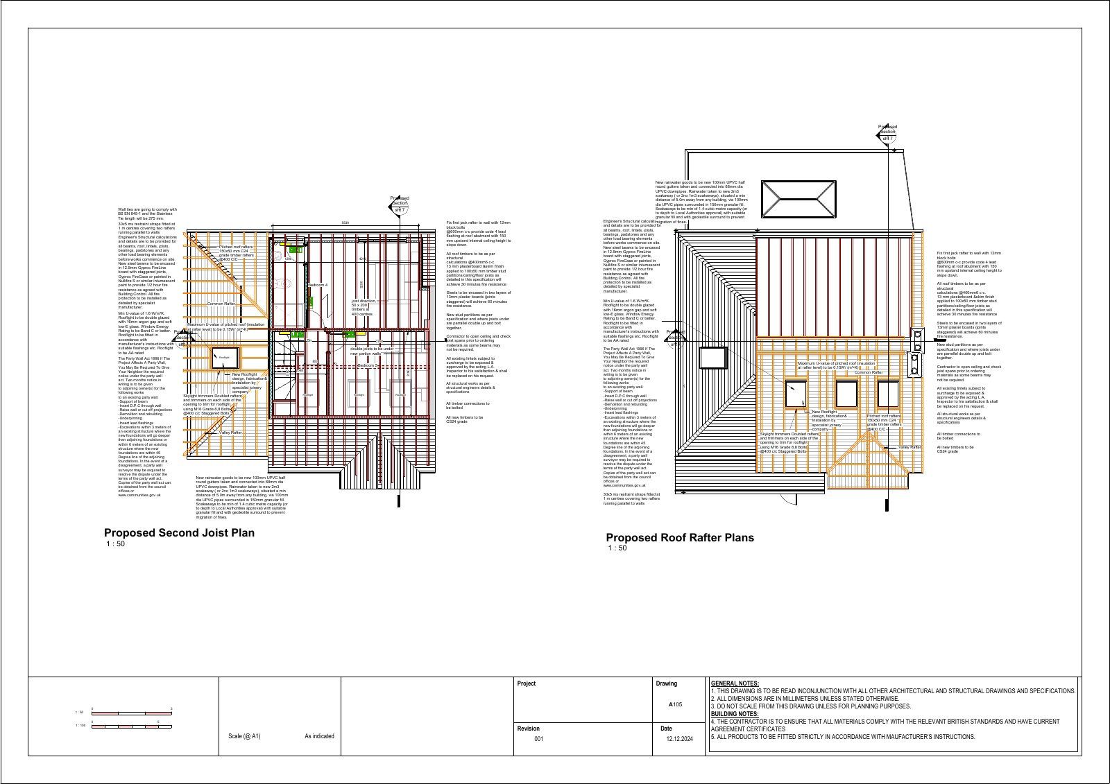 Building Regulations package Drawing 5