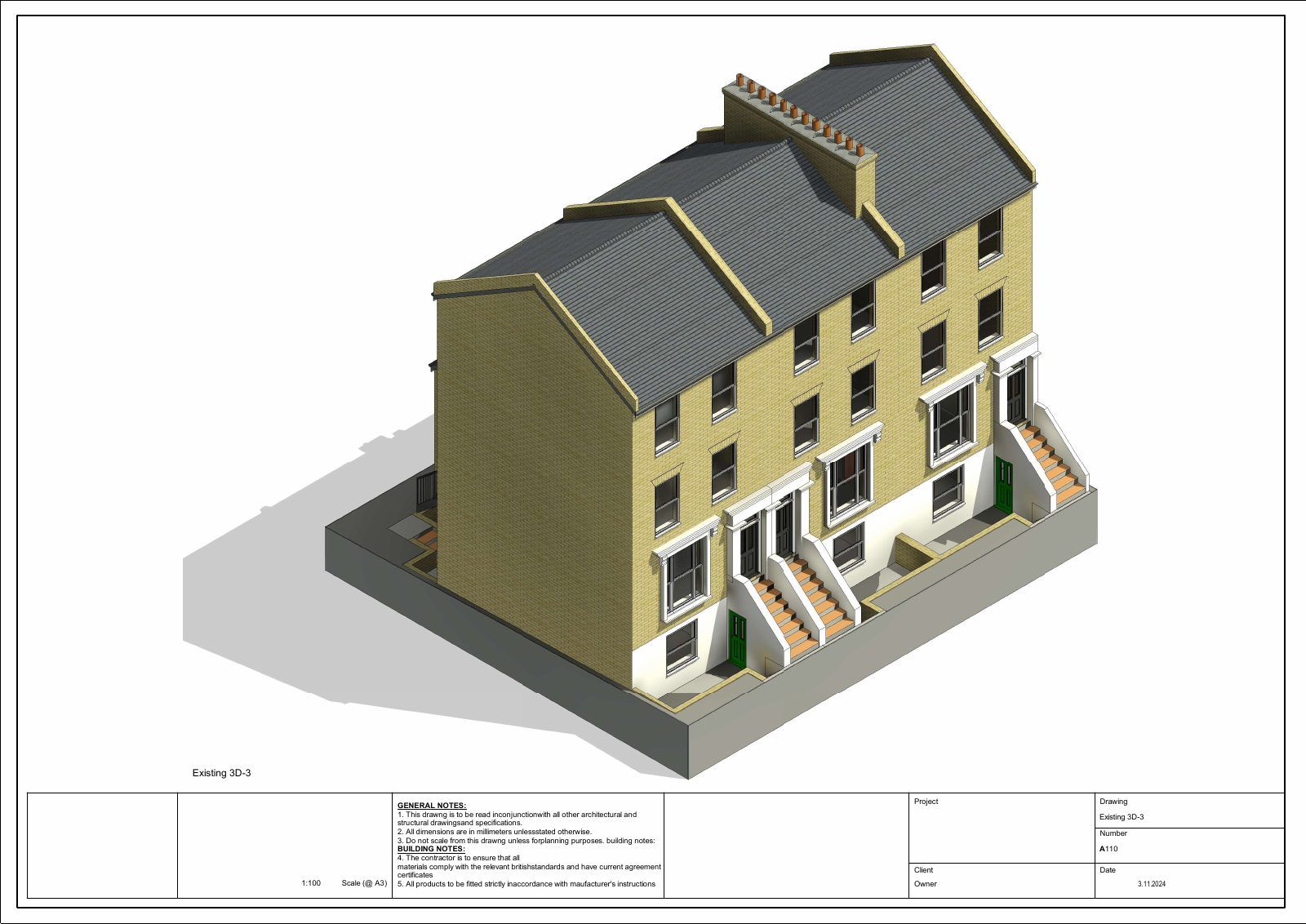 Whole-house refurbishment Drawing 10