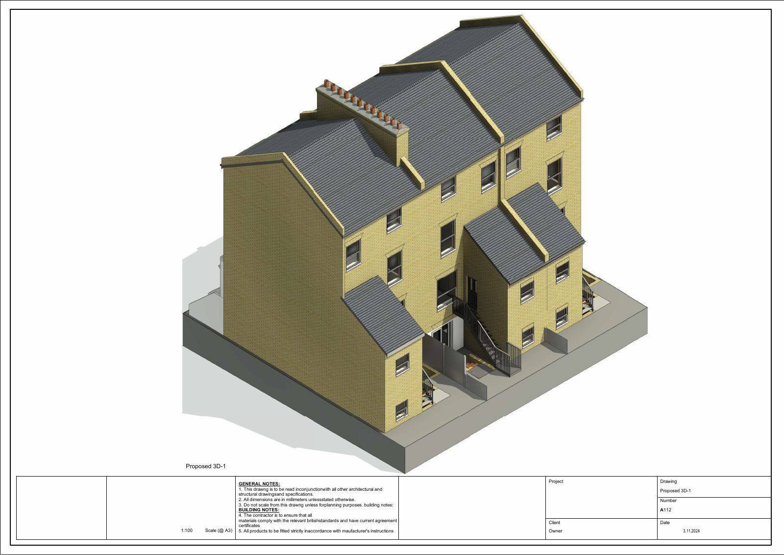 Whole-house refurbishment Drawing 12