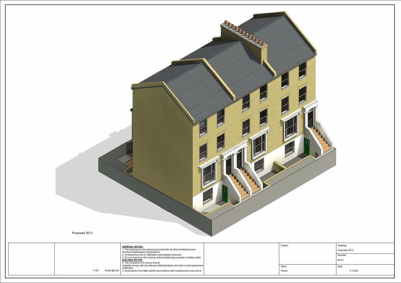 Whole-house refurbishment Drawing 14